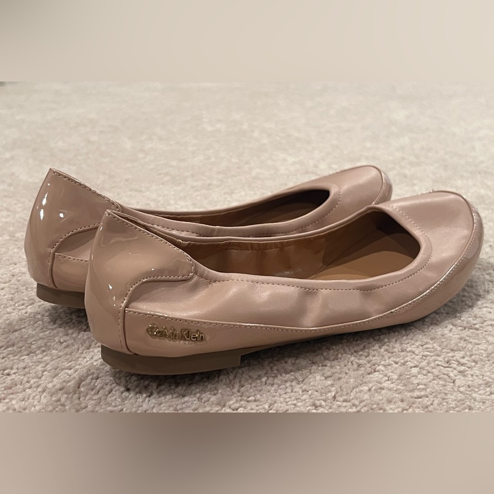 Calvin Klein Nude Ballet Flats – Size 11 – New - Picture 4 of 9